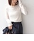 SHIPS Colors:〈手洗い可能〉レース ボート ネック トップス