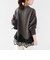 《一部追加予約》【WEB限定】〈手洗い可能〉レーストリム スキッパー ポロ襟 ニット
