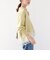 《一部追加予約》【WEB限定】〈手洗い可能〉レーストリム スキッパー ポロ襟 ニット