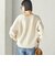 《一部予約》〈手洗い可能〉ウール カシミヤ 2WAY ヘンリーネック プルオーバー