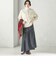《一部予約》〈手洗い可能〉ウール カシミヤ 2WAY ヘンリーネック プルオーバー