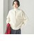 《一部予約》〈手洗い可能〉ウール カシミヤ 2WAY ヘンリーネック プルオーバー