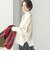 《一部予約》〈手洗い可能〉ウール カシミヤ 2WAY ヘンリーネック プルオーバー