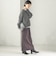 《一部予約》〈手洗い可能〉ウール カシミヤ 2WAY ヘンリーネック プルオーバー