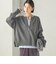 《一部予約》〈手洗い可能〉ウール カシミヤ 2WAY ヘンリーネック プルオーバー