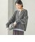 《一部予約》〈手洗い可能〉ウール カシミヤ 2WAY ヘンリーネック プルオーバー