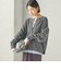 《一部予約》〈手洗い可能〉ウール カシミヤ 2WAY ヘンリーネック プルオーバー