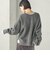 《一部予約》〈手洗い可能〉ウール カシミヤ 2WAY ヘンリーネック プルオーバー