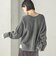 《一部予約》〈手洗い可能〉ウール カシミヤ 2WAY ヘンリーネック プルオーバー
