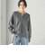 《一部予約》〈手洗い可能〉ウール カシミヤ 2WAY ヘンリーネック プルオーバー