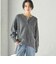 《一部予約》〈手洗い可能〉ウール カシミヤ 2WAY ヘンリーネック プルオーバー