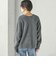 《一部予約》〈手洗い可能〉ウール カシミヤ 2WAY ヘンリーネック プルオーバー