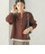 《一部予約》〈手洗い可能〉ウール カシミヤ 2WAY ヘンリーネック プルオーバー