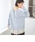 《一部予約》〈手洗い可能〉ウール カシミヤ 2WAY ヘンリーネック プルオーバー
