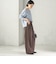 《一部予約》〈手洗い可能〉ウール カシミヤ 2WAY ヘンリーネック プルオーバー