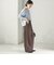 《一部予約》〈手洗い可能〉ウール カシミヤ 2WAY ヘンリーネック プルオーバー