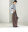 《一部予約》〈手洗い可能〉ウール カシミヤ 2WAY ヘンリーネック プルオーバー