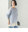 《一部予約》〈手洗い可能〉ウール カシミヤ 2WAY ヘンリーネック プルオーバー
