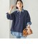 《一部予約》〈手洗い可能〉ウール カシミヤ 2WAY ヘンリーネック プルオーバー