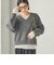 〈手洗い可能〉ウール カシミヤ V ネック プルオーバー