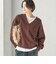 〈手洗い可能〉ウール カシミヤ V ネック プルオーバー