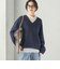 〈手洗い可能〉ウール カシミヤ V ネック プルオーバー