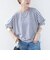 【WEB限定】〈手洗い可能〉バック レース 袖 ロング リブ ドルマン プルオーバー