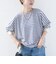 【WEB限定】〈手洗い可能〉バック レース 袖 ロング リブ ドルマン プルオーバー