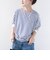 【WEB限定】〈手洗い可能〉バック レース 袖 ロング リブ ドルマン プルオーバー