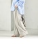 〈洗濯機可能〉FUNCTION セミ ワイド パンツ 26AW