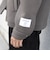 PURE WOOL MELTON リラックス ジップアップ ショート ブルゾン◆