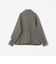 PURE WOOL MELTON リラックス ジップアップ ショート ブルゾン◆