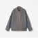 PURE WOOL MELTON リラックス ジップアップ ショート ブルゾン◆