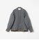 PURE WOOL MELTON リラックス ジップアップ ショート ブルゾン◆