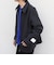 PURE WOOL MELTON リラックス ジップアップ ショート ブルゾン◆