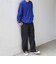 〈手洗い可能〉SOLOTEX(R) コーデュロイ 2タック セミワイド イージーパンツ(セットアップ対応)◇