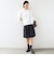 【WEB限定】〈洗濯機可能〉オーガニックコットン フリル ロングスリーブ TEE