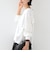 【WEB限定】〈洗濯機可能〉オーガニックコットン フリル ロングスリーブ TEE