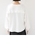 【WEB限定】〈洗濯機可能〉オーガニックコットン フリル ロングスリーブ TEE