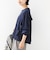 【WEB限定】〈洗濯機可能〉オーガニックコットン フリル ロングスリーブ TEE