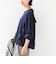 【WEB限定】〈洗濯機可能〉オーガニックコットン フリル ロングスリーブ TEE