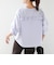 【WEB限定】〈洗濯機可能〉オーガニックコットン フリル ロングスリーブ TEE
