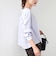 【WEB限定】〈洗濯機可能〉オーガニックコットン フリル ロングスリーブ TEE
