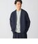 【WEB限定】〈手洗い可能〉ウールライク ノーカラー カーディガン ジャケット