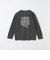 BALMYDAYS:〈洗濯機可能〉アート プリント ロングスリーブ TEE