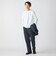 【WEB限定】ダブル ニット ビズ ネック ロングスリーブ Tシャツ