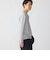 【WEB限定】ダブル ニット ビズ ネック ロングスリーブ Tシャツ