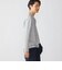 【WEB限定】ダブル ニット ビズ ネック ロングスリーブ Tシャツ