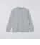 【WEB限定】ダブル ニット ビズ ネック ロングスリーブ Tシャツ