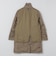〈撥水加工〉シンサレート ライナー付き VENTILE(R) コットン ステンカラー コート